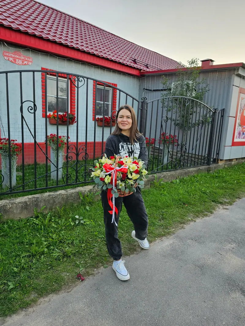 Букеты из роз
